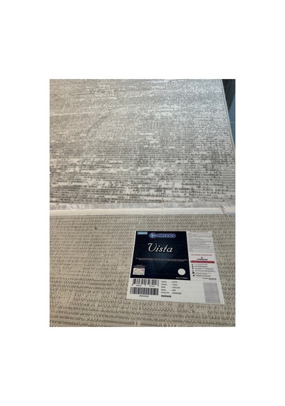Merinos Vista %100 Akrilik Gri Kesme Halı Yolluk Antre Koridor Salon Halısı 76587-98