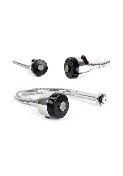 Buğz Oynar Başlıklı 2 Fonksiyonlu Spiral Musluk Başlığı Kubar