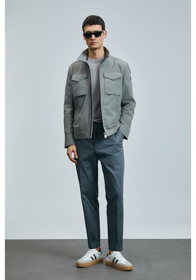 Lufian Plus Smart Erkek Chino Pantolon Slim Fit Yeşil Yeşil 111190339100600 Yeşil