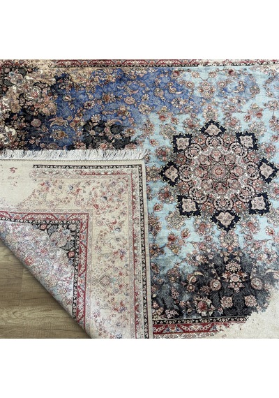 Hoom Rugs Tebriz Kr03 150 Tarak Makina Halısı Çok Renkli