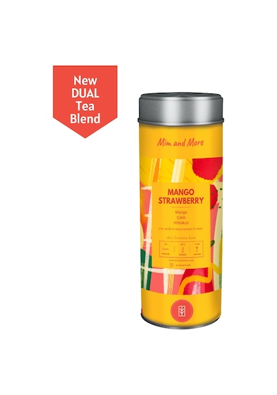 Mim And More Mango Strawberry Mango ve Çilekli Hibiskus Çayı 50 G