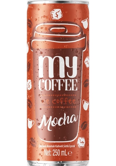 My Coffee Mocha Çikolata Aromalı Soğuk Kahve 250 Ml X 12 Adet Hazır