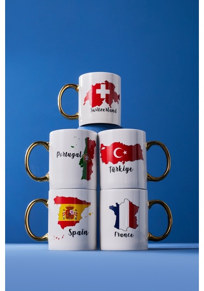 Karaca Ülkeler Ve Bayraklar Türkiye Kupa 350 Ml