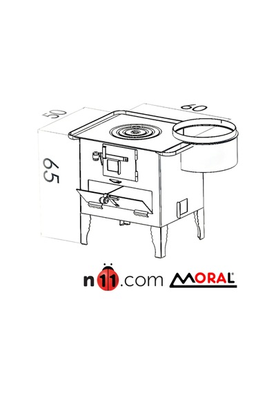Moral Md 5060 Termo Termosifonlu Kuzine Soba