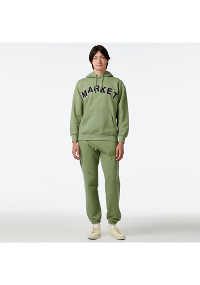Market Vintage Wash Arc Erkek Yeşil Eşofman Altı Düz 395000568 Yeşil