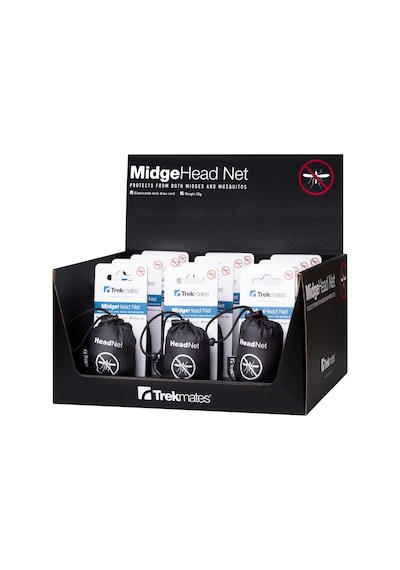 Midge Head Net Cdu Black-O-S Çok Renkli