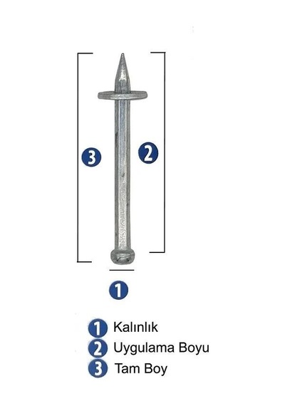 Red Hit Nk 62 Pullu Çelik Çivi 62 Mm 1 Paket