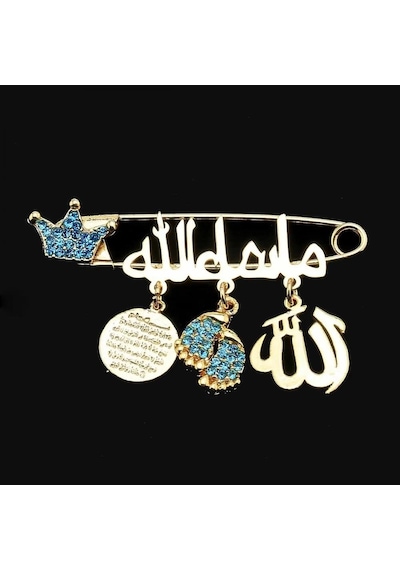 Sahiaksesuar Arapça Maşallah Yazılı Bebek Yaka Iğnesi 41 Sahiaksesuar Arapça Maşallah Yazılı Bebek Yaka Iğnesi 41