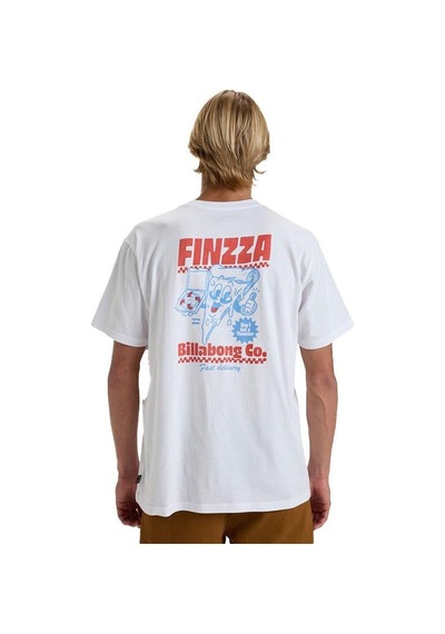 Billabong Lunch Break Ss Erkek T-shirt Ebyzt00291-wht Beyaz