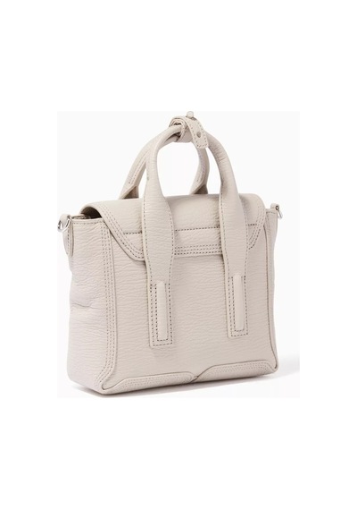 3.1 Phillip Lim Mini Pashli Beyaz Çanta Lüks Deri, Ikonik Tasarım Ve Altın Renk Detaylar El Çantası 26