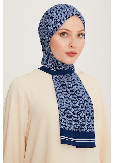 Armine Trend Defne Şal 5772-2 10 24 Lacivert