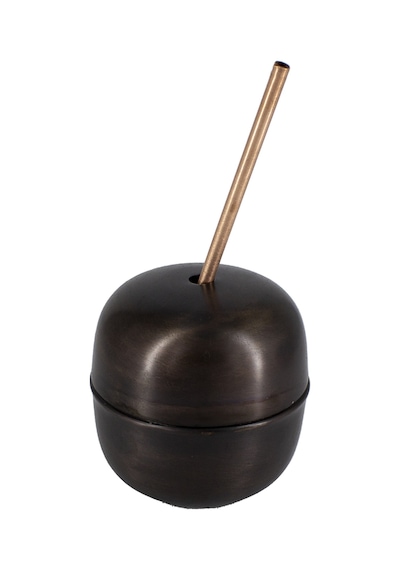 Turna Bakır Apple Cocktaıl Pipetli Düz 250 ML Oksit Turna0485-3