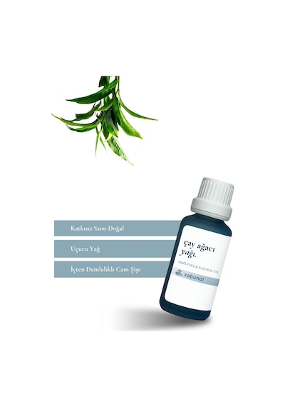Sabunal Çay Ağacı Yağı 30 ML - Cilt Bakım Yağı