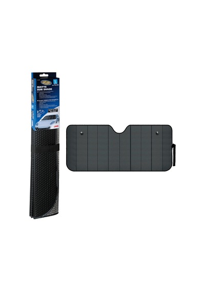 Lampa Premium Mat Siyah Çift Kat Balonlu Güneşlik 145X72 CM 66862