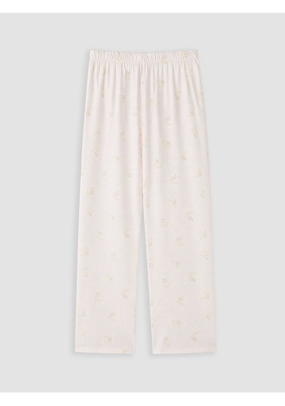 Lcw Dream Pembe Beli Lastikli Desenli Kadın Pijama Alt Diğer