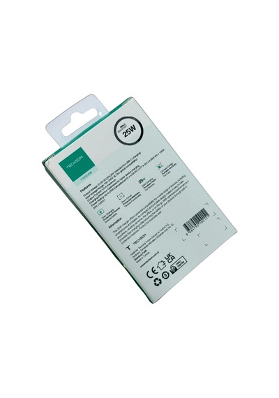 Techson 25w Type-c Adaptör Şarj Başlığı Beyaz S10c25b