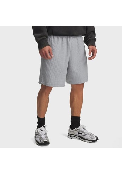 Under Armour Rival Waffle Erkek Gri Polo Yaka Tişört