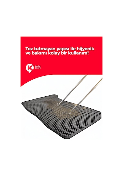 Mini Cooper 2014-2024 5 Kapi F55 Uyumlu 3d Özel Kesim Koku Yapmaz Su Geçirmez Havuzlu Eva Oto P