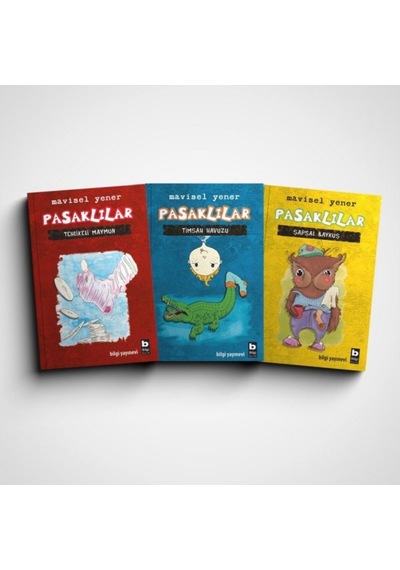 Pasaklılar Serisi Seti - 3 Kitap Takım - Mavisel Yener - Bilgi Yayınevi