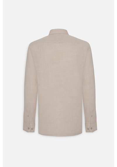 AC&Co / Altınyıldız Classics Erkek Koyu Bej Slim Fit Dar Kesim %100 Pamuk Düğmeli Yaka Gömlek Koyu Bej AC&Co / Altınyıldız Classics Erkek Koyu Bej Slim Fit Dar Kesim %100 Pamuk Düğmeli Yaka Gömlek Koyu Bej