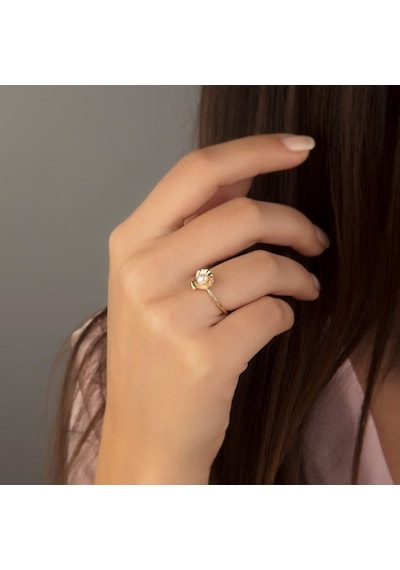 Istiridye Altın Yüzük 14K 377236968