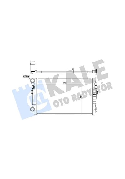 Audi A3 Motor Radyatoru 1.0 Tfsi 2016-2019 Chzd Dkrf Kale 345840