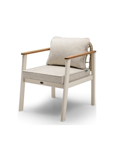 Onyx Midi Bahçe & Balkon Oturma Grubu Krem