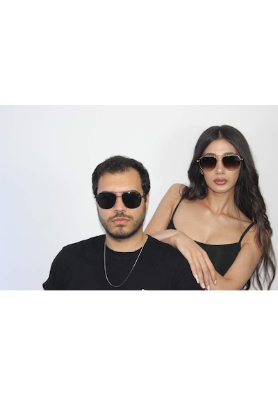 Dupont Mılano Dupont Bv5059 003 58 16 145 Unisex Güneş Gözlüğü Siyah
