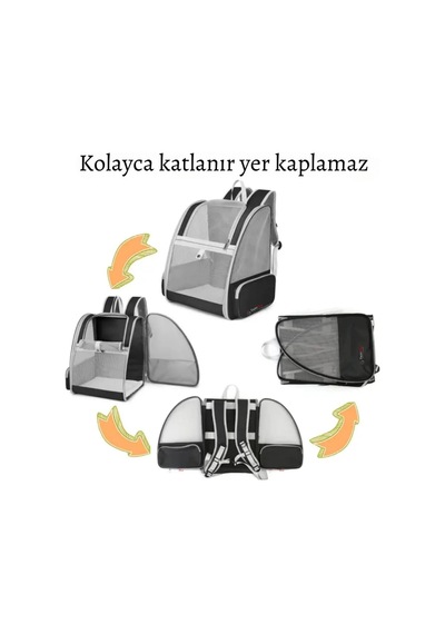 Pettybag Kedi/köpek Seyahat Çantası Siyah