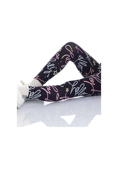 Lovetti Kız Çocuk Hey Dude Desen Tayt 1227 Çok Renkli