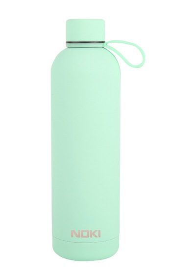 Noki Açık Yeşil Çelik Matara Vidalı Kapak Soft Touch / 730 Ml Açık Yeşil