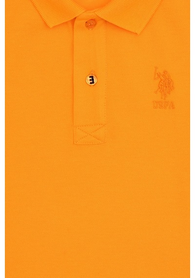 U.S. Polo Assn. Erkek Çocuk Turuncu Basic Polo Yaka Tişört 50279572-VR051 U.S. Polo Assn. Erkek Çocuk Turuncu Basic Polo Yaka Tişört 50279572-VR051