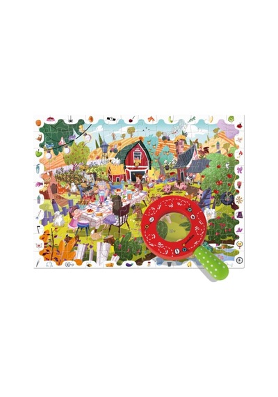La Fattoria - The Farm - Detective Puzzle Mavi