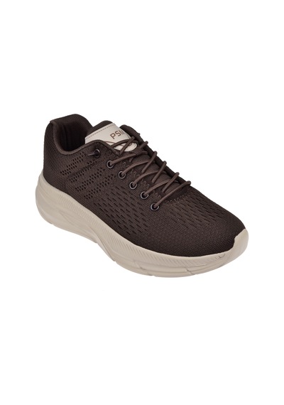 Pullman Triko Kadın Spor Ayakkabı Sneaker Dum-518 Kahve Kahverengi
