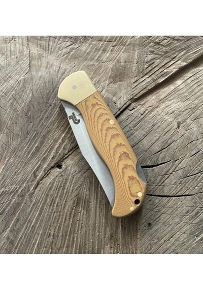 Dmr 4116n Çakı Özel Çelik Çakı Cep Çakısı Kamp Çakısı Carbon Çelik 19cm Sarı