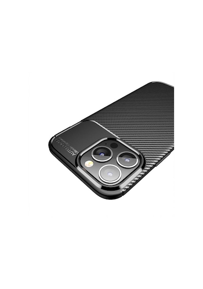 Zore İphone 13 Pro Uyumlu Ogaa Negro Silikon Kılıf-siyah
