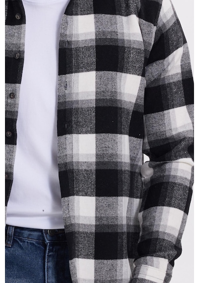 Tudors Erkek Slim Fit Dar Kesim Kareli Kışlık Oduncu Gömlek-42202 Çok Renkli Tudors Erkek Slim Fit Dar Kesim Kareli Kışlık Oduncu Gömlek-42202 Çok Renkli