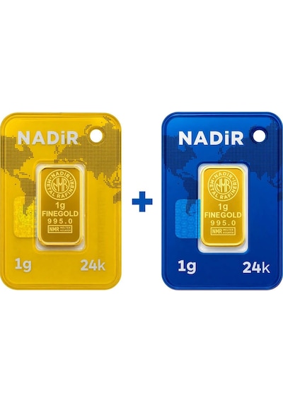 Nadir Gold 24 Ayar 2 Gram Külçe Altın