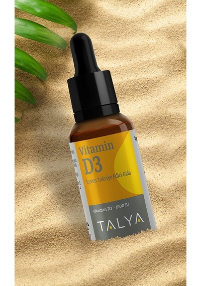Talya Vitamin D3 İçeren Takviye Edici Gıda Damla 1000 IU 10 ML