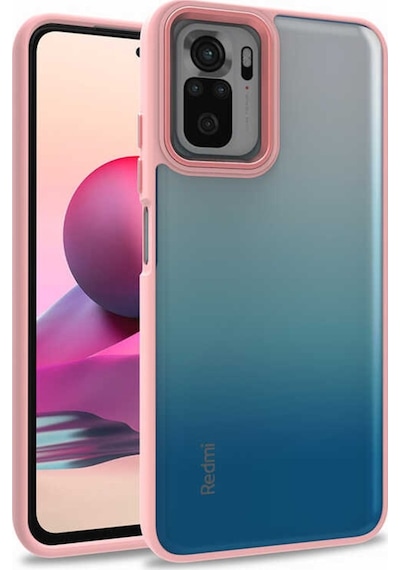 Xiaomi Poco M5S Kilif Zore Flora Buton,Kenar Çevresi Renkli Kilif 559360906