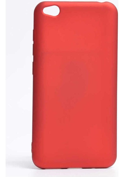 Xiaomi Redmi Go Kılıf Zore Premier Silikon Kapak Kırmızı