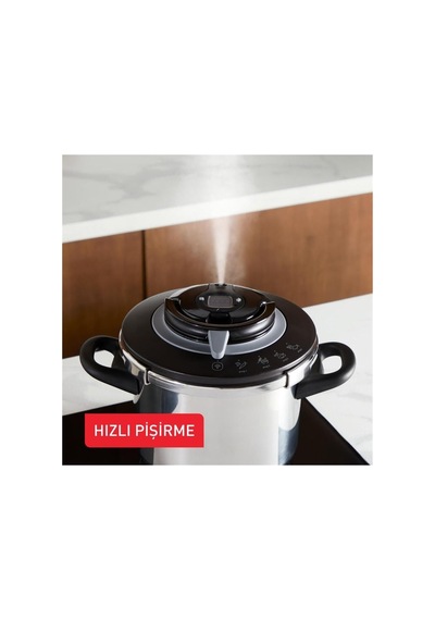 Tefal Tefal Clipso+ Chef Düdüklü Tencere - 6 Litre Çok Renkli