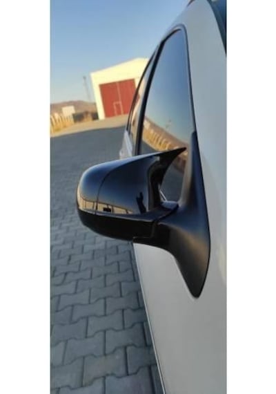 Volkswagen Bora Yarasa Ayna Kapağı Abs Plastik Batman Piano Black