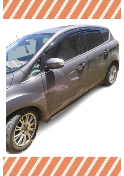 Ford C-max 2011-2022 Modellerine Özel 4'lü Mügen Tip Cam Rüzgarlığı