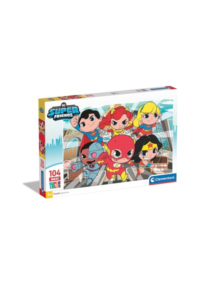 Clementoni Super Friends Dc Comics 104 Parça Puzzle