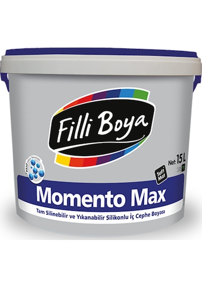 Filli Boya Momento Max Silikonlu Soft Mat 2,5 Litre Filli Boya Momento Max Silikonlu Soft Mat 2,5 Litre