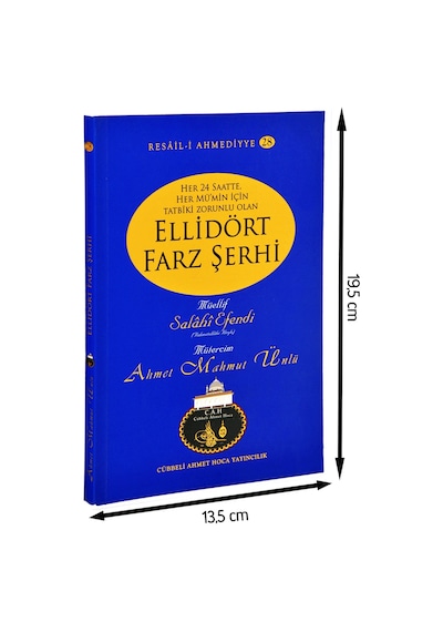 Cübbeli Ahmed Hoca Ellidört Farz Şerhi Kitabı-1183
