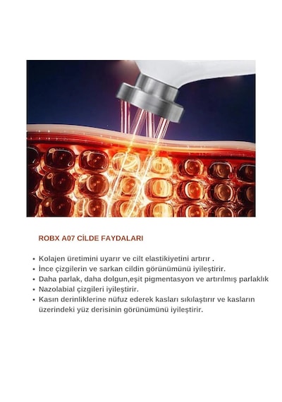 Robx A07 Yeni Nesil Rf-EMS Cilt Sivilce Ve Yüz ve Vücut Aleti