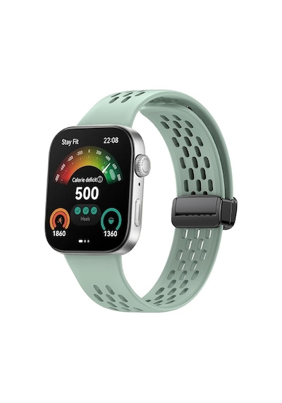 Huawei Watch Fit 3 Kordon Silikon Delikli Magnet Strap Fit/fit 2 Uyumlu Değildir