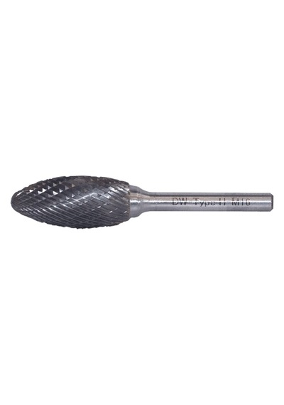 Dwcarbide H Tipi Kavisli Çam Karbür Kalıpçı Frezeleri 6.3 X 3mm